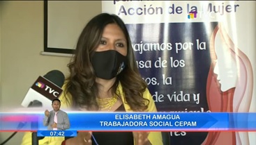 Elizabeth Amagua, representante de CEPAM fue entrevistada en varios medios de comunicación sobre la campaña “Todas podemos”