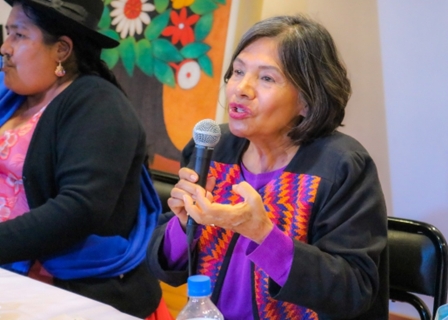 Presidenta de CEPAM participa en conversatorio “Rol de la Mujer”
